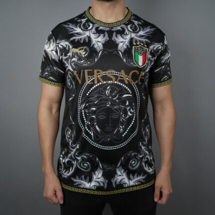 Italy Versace Black Edition Jersey 23/24