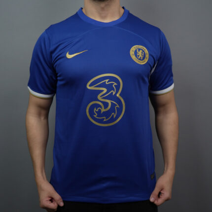 Chelsea Home Edition Gold Logo  jersey 23/24