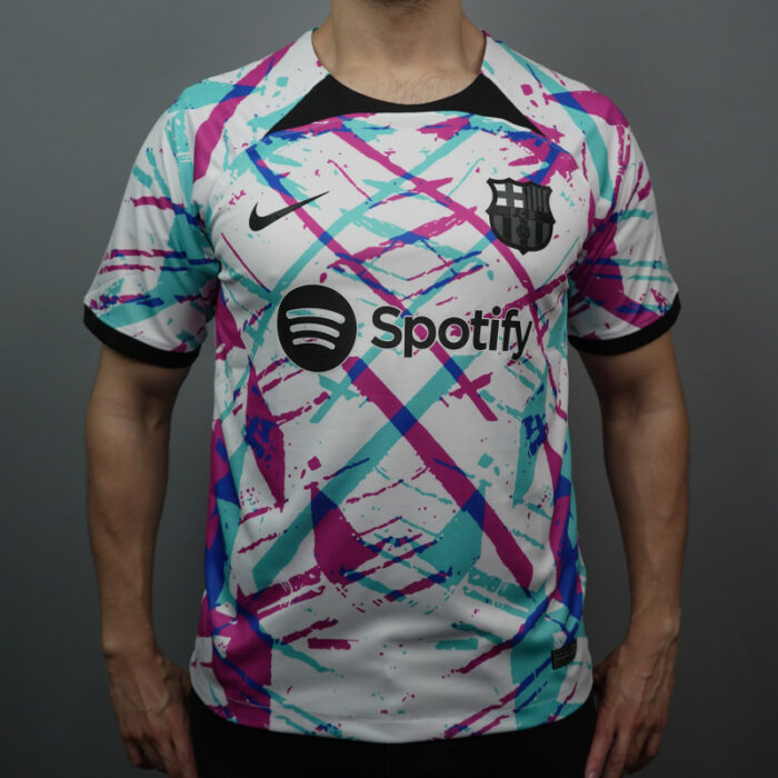 Barcelona White and purple Edition  jersey 23/24