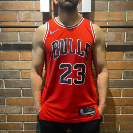 Chicago Bulls Red 23 NBA Jersey