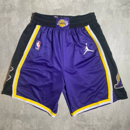 Lakers Purple NBA Shorts