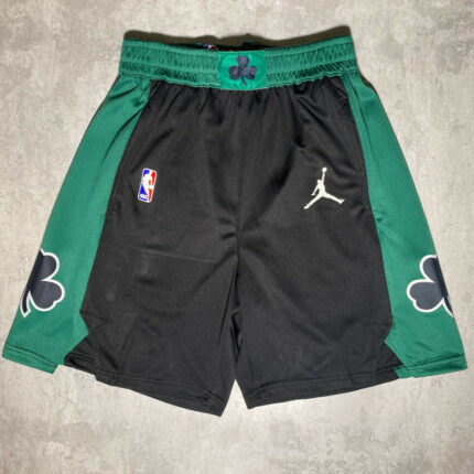 Boston Celtics Green and Black NBA Shorts