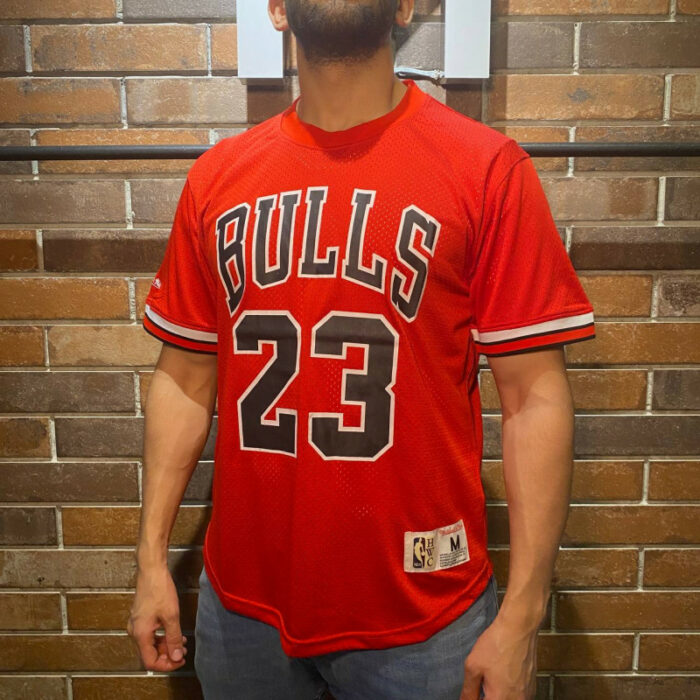 Chicago Bulls Red Jordan 23 NBA Oversize T-shirt