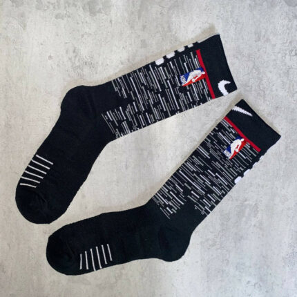 NBA Black And white stripes socks