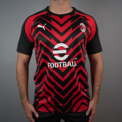 AC Milan Pre-match Black and red Jersey 23/24