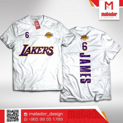 Lakers James 6 T-shirt
