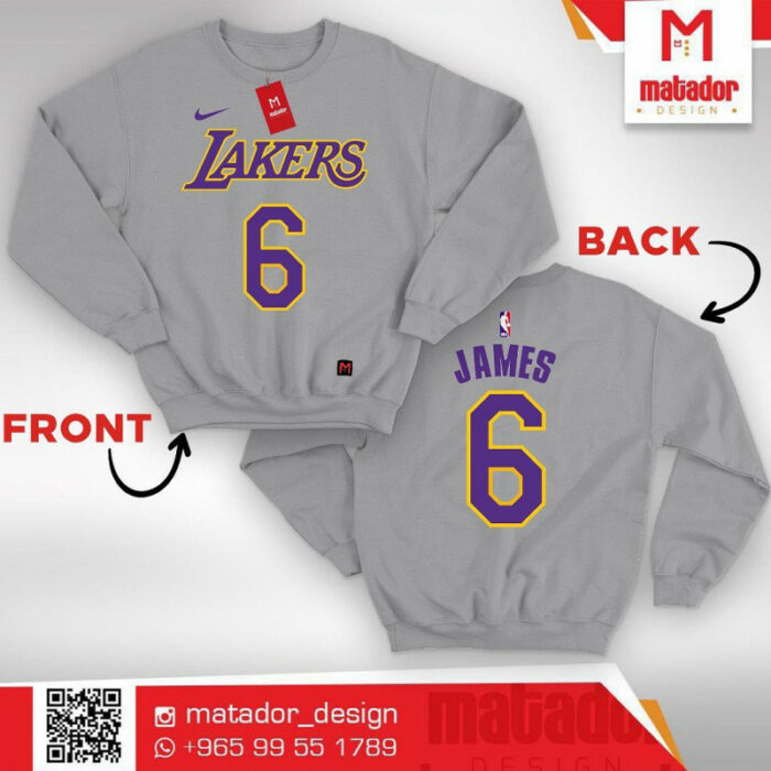Lakers Lebron James sweater