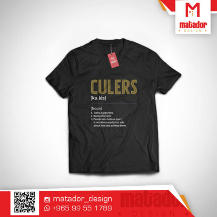 Barcelona Culers Word t-shirt