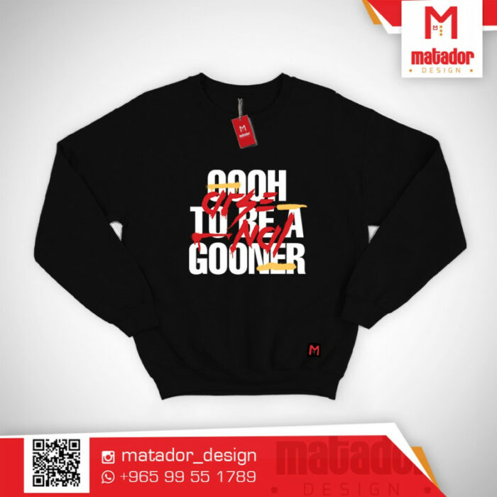 Arsenal Oooh To Be A Gonner Sweater