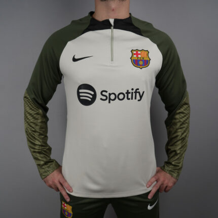 Barcelona White and Brown Winter Kit 23/24