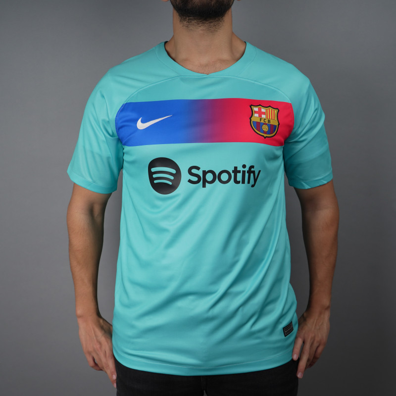 Barcelona light sales green jersey