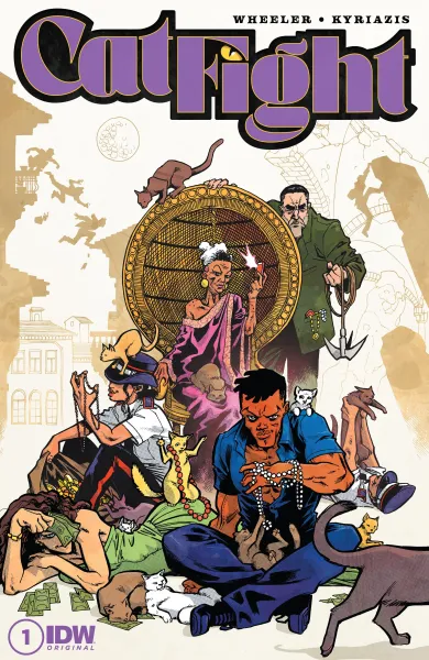 Read collections Cat Fight (2023) comic books online in PDF for free by Andrew Wheeler, illustrated by Various. Enjoy best free stories now.