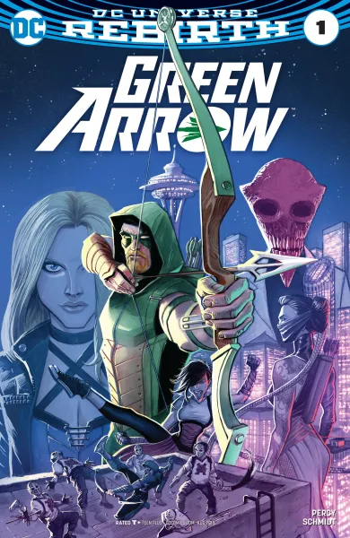 Read collections Green Arrow (2016) comic books online in PDF for free by Benjamin Percy, illustrated by Otto Schmidt. Enjoy best free stories now.