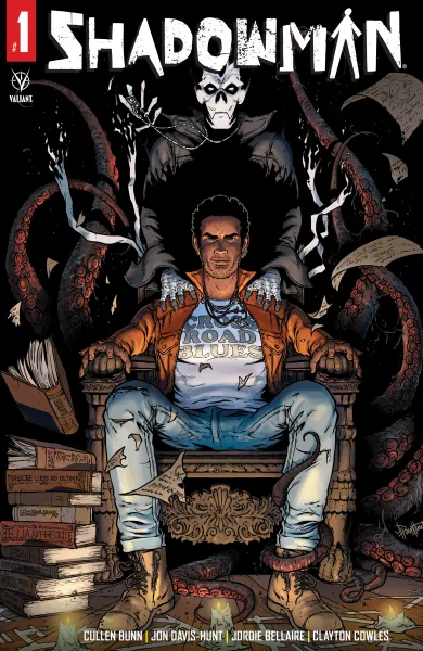 Read collections Shadowman (2021) comic books online in PDF for free by Cullen Bunn, illustrated by Jon Davis Hunt. Enjoy best free stories now.