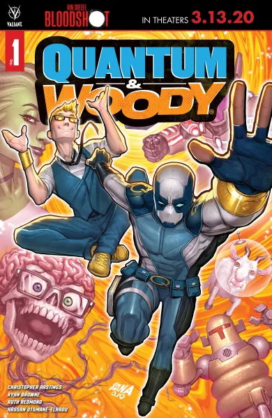 Read collections Quantum & Woody (2020) comic books online in PDF for free by Christopher Hastings, illustrated by Ryan Browne. Enjoy best free stories now.