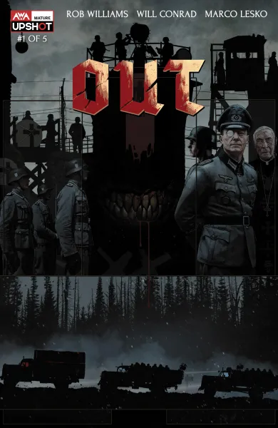 Read collections Out (2021) comic books online in PDF for free by Rob Williams, illustrated by Will Conrad. Enjoy best free stories now.
