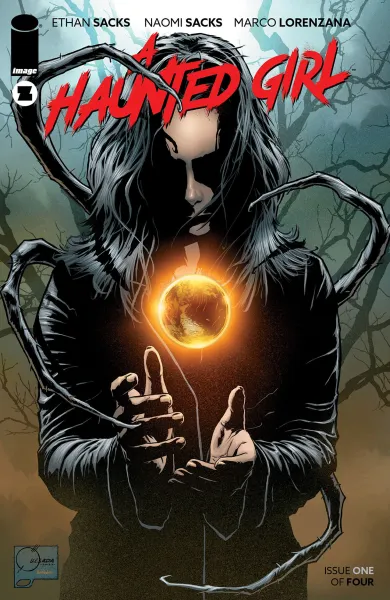 Read collections A Haunted Girl (2023) comic books online in PDF for free by Ethan Sacks, illustrated by Ryan Ottley. Enjoy best free stories now.