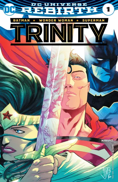 Read collections Trinity (2016) comic books online in PDF for free by Francis Manapul, illustrated by Francis Manapul. Enjoy best free stories now.