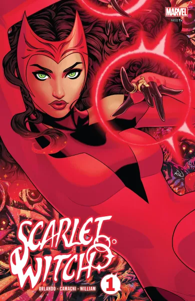 Read collections Scarlet Witch (2024) comic books online in PDF for free by Steve Orlando, illustrated by Jacopo Camagni and Frank William. Enjoy best free stories now.