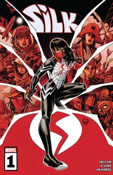 Read collections Silk (2023) comic books online in PDF for free by Emily Kim, illustrated by Ig Guara. Enjoy best free stories now.