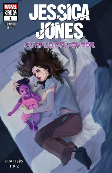 Read collections Jessica Jones: Purple Daughter (2019) comic books online in PDF for free by Kelly Thompson, illustrated by Mattia de Iulis. Enjoy best free stories now.