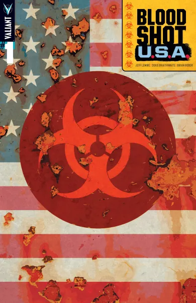 Read collections Bloodshot U.S.A (2016) comic books online in PDF for free by Jeff Lemire, illustrated by Cully Hamner. Enjoy best free stories now.