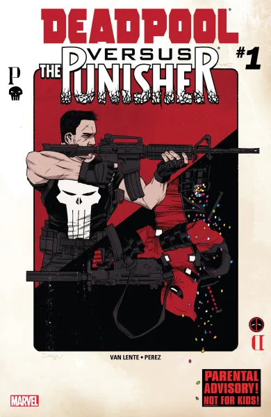 Read collections Deadpool Vs The Punisher (2017) comic books online in PDF for free by Fred Van Lente, illustrated by Pere Perez. Enjoy best free stories now.