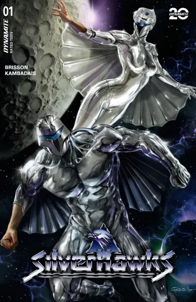 Read collections SilverHawks (2025) comic books online in PDF for free by Ed Brisson, illustrated by George Kambadais and Ellie Wright. Enjoy best free stories now.
