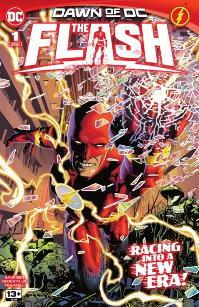 Read collections The Flash (2023) comic books online in PDF for free by Simon Spurrier, illustrated by Mike Deodato and Trish Mulvihill. Enjoy best free stories now.