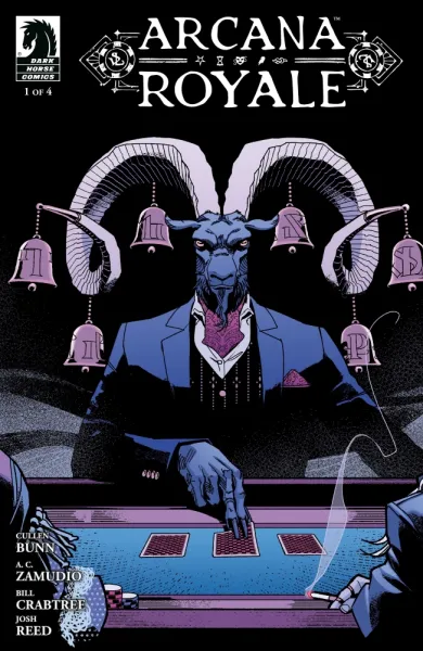 Read collections Arcana Royale (2025) comic books online in PDF for free by Cullen Bunn, illustrated by A.C. Zamudio and Bill Crabtree. Enjoy best free stories now.