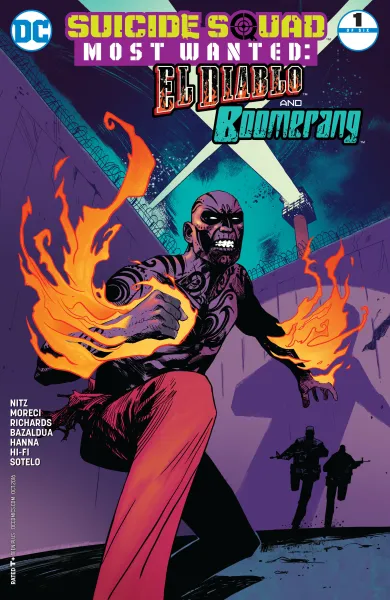 Read collections Suicide Squad Most Wanted: El Diablo and Boomerang (2016) comic books online in PDF for free by Jai Nitz, illustrated by Oscar Bazaldua and Cliff Richards. Enjoy best free stories now.