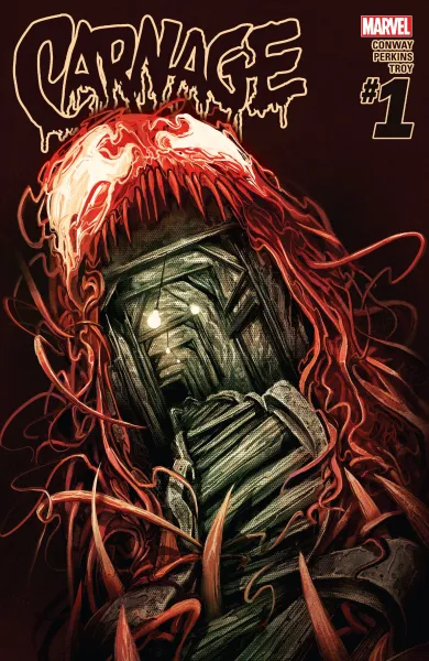 Read collections Carnage (2015) comic books online in PDF for free by Gerry Conway, illustrated by Mike Perkins. Enjoy best free stories now.