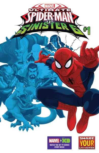 Read collections Ultimate Spider-Man vs. The Sinister 6 (2016) comic books online in PDF for free by Joe Caramagna, illustrated by Various. Enjoy best free stories now.