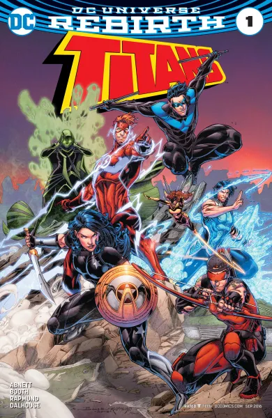 Read collections Titans (2016) comic books online in PDF for free by Dan Abnett, illustrated by Brett Booth. Enjoy best free stories now.