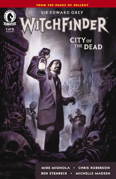 Read collections Witchfinder: City of the Dead (2016) comic books online in PDF for free by Mike Mignola, illustrated by Ben Stenbeck. Enjoy best free stories now.