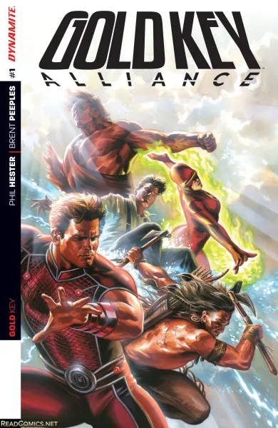 Read collections Gold Key (2016) comic books online in PDF for free by Phil Hester, illustrated by Brent Peeples. Enjoy best free stories now.