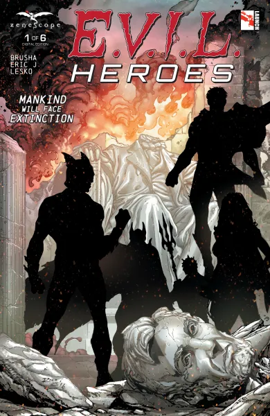 Read collections E.V.I.L. Heroes (2016) comic books online in PDF for free by Joe Brusha, illustrated by Cristhian Crizam Zamora. Enjoy best free stories now.