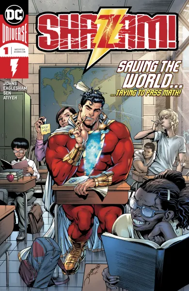 Read collections Shazam! (2018) comic books online in PDF for free by Geoff Johns, illustrated by Dale Eaglesham. Enjoy best free stories now.