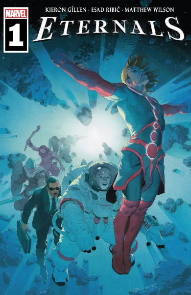 Read collections Eternals (2021) comic books online in PDF for free by Kieron Gillen, illustrated by Esad Ribic. Enjoy best free stories now.