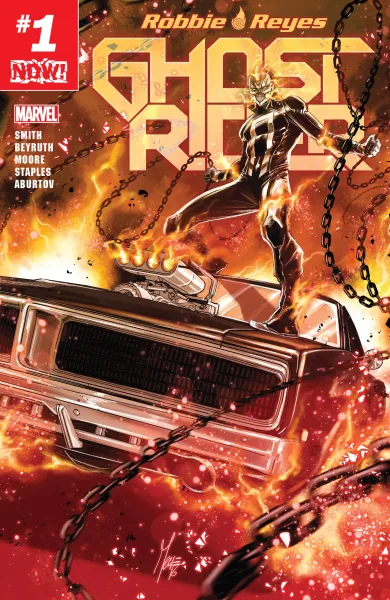Read collections Ghost Rider (2016) comic books online in PDF for free by Felipe Smith, illustrated by Danilo Beyruth and Tradd Moore. Enjoy best free stories now.