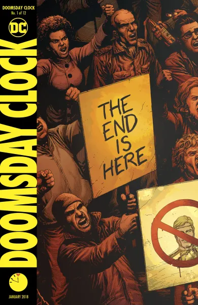 Read collections Doomsday Clock (2017) comic books online in PDF for free by Geoff Johns, illustrated by Gary Frank. Enjoy best free stories now.
