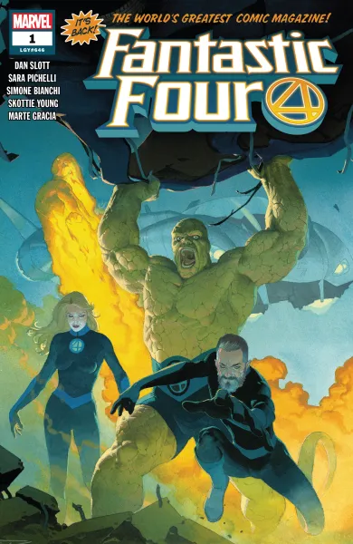 Read collections Fantastic Four (2018) comic books online in PDF for free by Dan Slott, illustrated by Sara Pichelli and Simone Bianchi. Enjoy best free stories now.