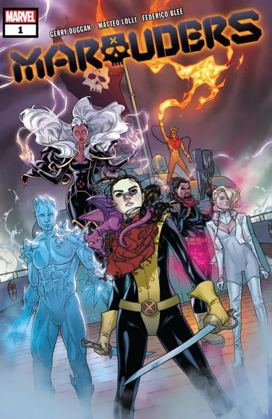Read collections Marauders (2019) comic books online in PDF for free by Gerry Duggan, illustrated by Matteo Lolli. Enjoy best free stories now.