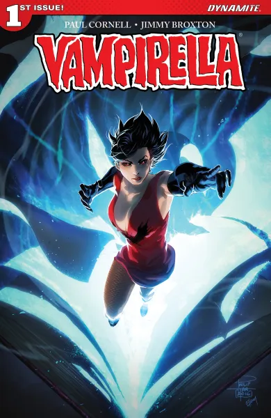 Read collections Vampirella (2017) comic books online in PDF for free by Paul Cornell, illustrated by Jimmy Broxton. Enjoy best free stories now.