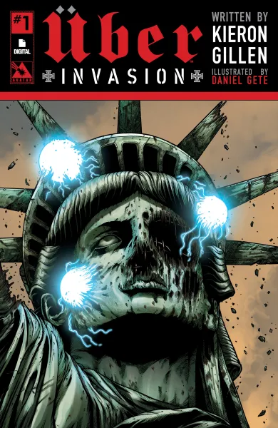 Read collections Uber Invasion (2016) comic books online in PDF for free by Kieron Gillen, illustrated by Daniel Gete. Enjoy best free stories now.