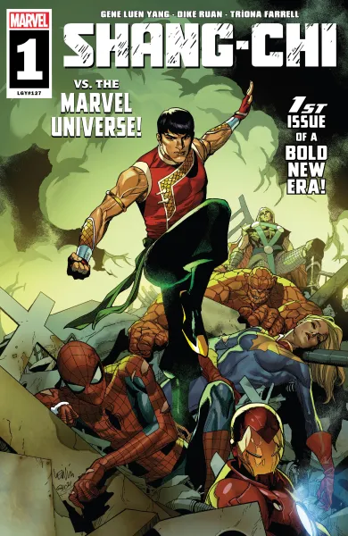 Read collections Shang-Chi (2021) comic books online in PDF for free by Gene Luen Yang, illustrated by Dike Ruan. Enjoy best free stories now.