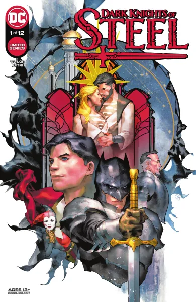 Read collections Dark Knights of Steel (2021) comic books online in PDF for free by Tom Taylor, illustrated by Yasmine Putri. Enjoy best free stories now.