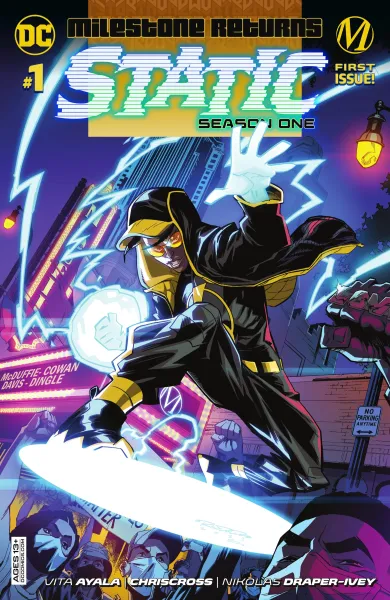 Read collections Static: Season One (2021) comic books online in PDF for free by Vita Ayala, illustrated by ChrisCross. Enjoy best free stories now.
