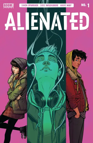 Read collections Alienated (2020) comic books online in PDF for free by Simon Spurrier, illustrated by Chris Wildgoose. Enjoy best free stories now.