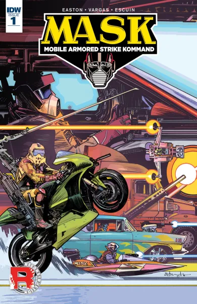Read collections M.A.S.K.: Mobile Armored Strike Kommand (2016) comic books online in PDF for free by Brandon M. Easton, illustrated by Tommy Lee Edwards and Tony Vargas. Enjoy best free stories now.